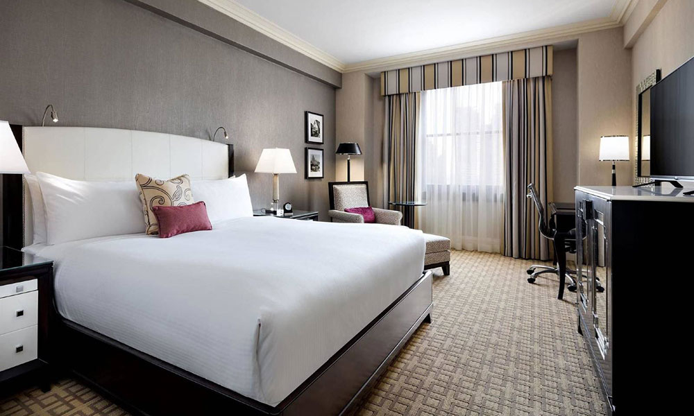 加拿大多伦多皇家约克费尔蒙酒店客房 (7)