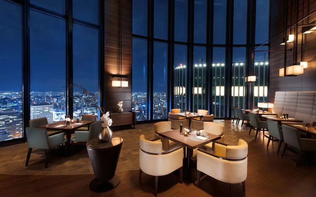 东京大仓酒店餐厅家具