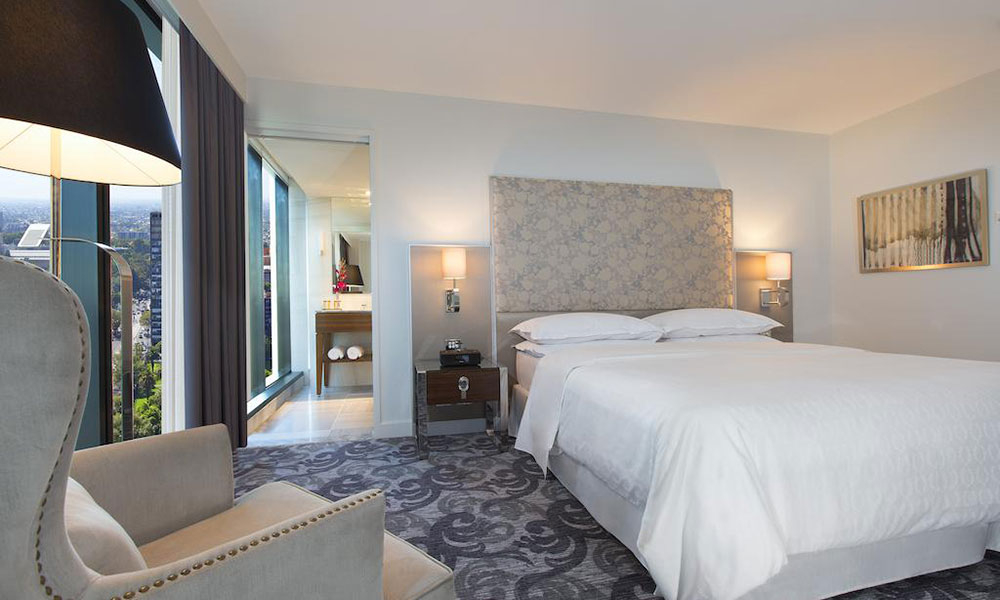 澳洲墨尔本喜来登客房 (2)