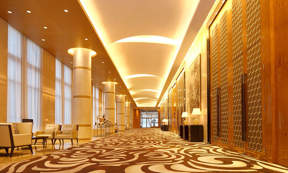 杭州下沙希尔顿大堂 (2)