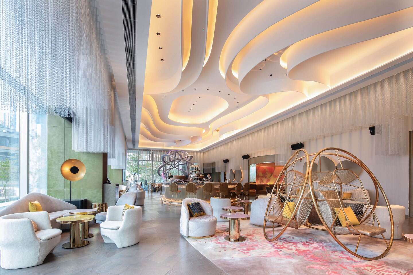 成都W酒店大堂家具 (9)