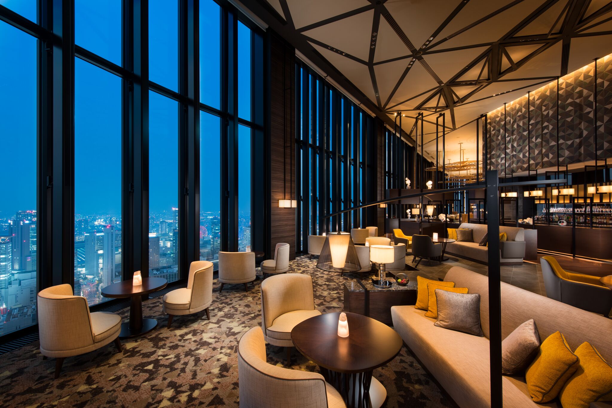 东京大仓酒店餐厅家具