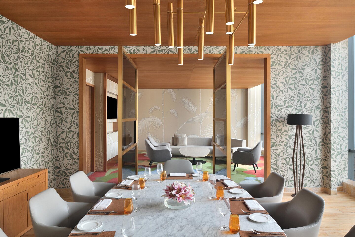 达卡喜来登酒店餐厅家具 (6)