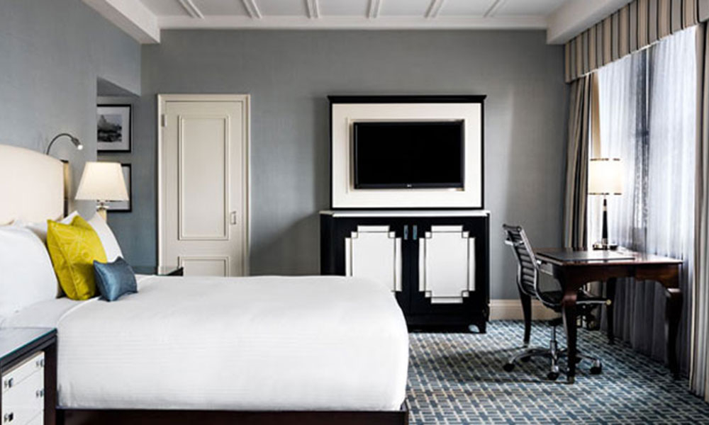 加拿大多伦多皇家约克费尔蒙酒店客房 (6)