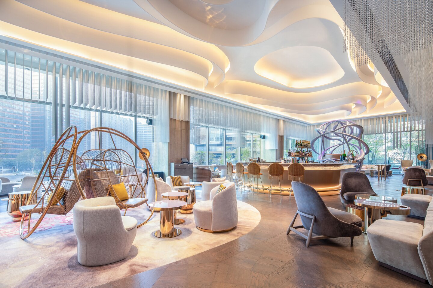 成都W酒店大堂家具 (8)