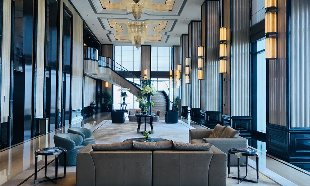 长沙运达瑞吉酒店大堂 (4)