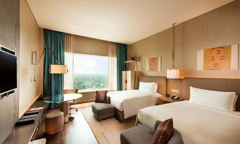 印度普那康莱德客房客房家具 (3)