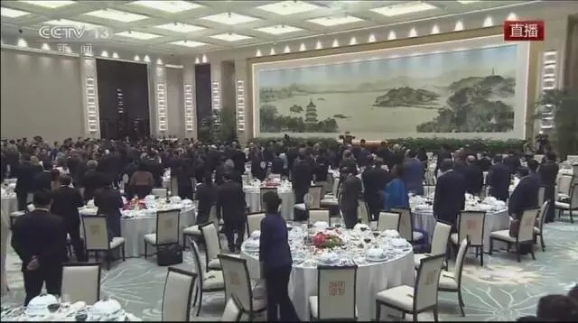 浙江西子宾馆2016杭州G20国宴餐厅家具 (2)