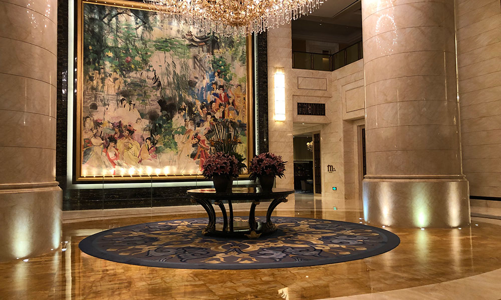 大连万达康莱德酒店大堂 (3)