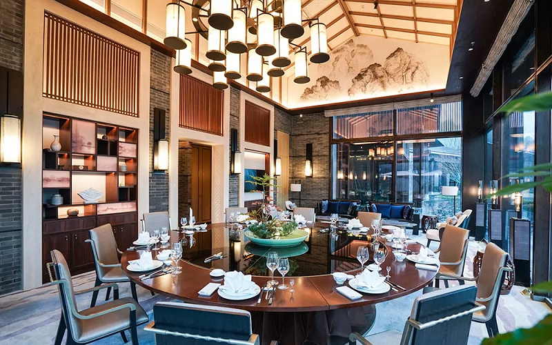 杭州湘湖逍遥庄园餐厅家具 (4)