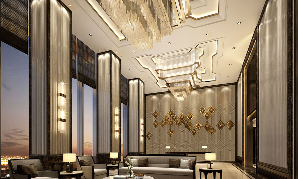 长沙运达瑞吉酒店大堂 (3)