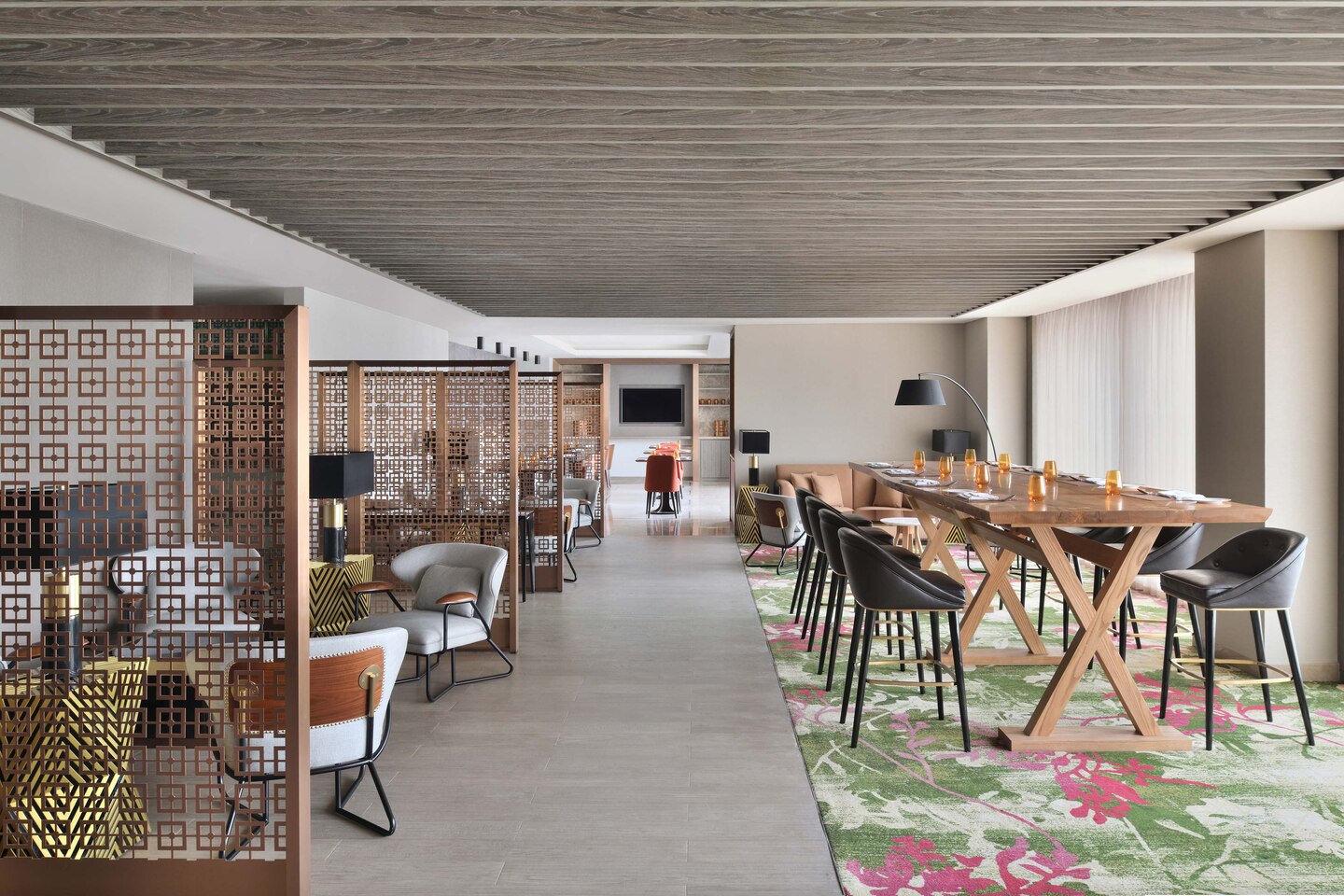 达卡喜来登酒店餐厅家具 (3)