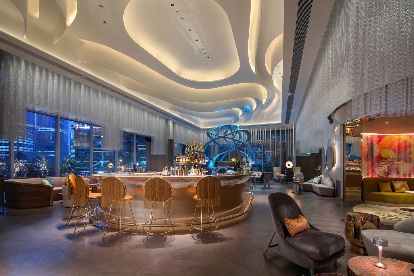 成都W酒店大堂家具 (10)