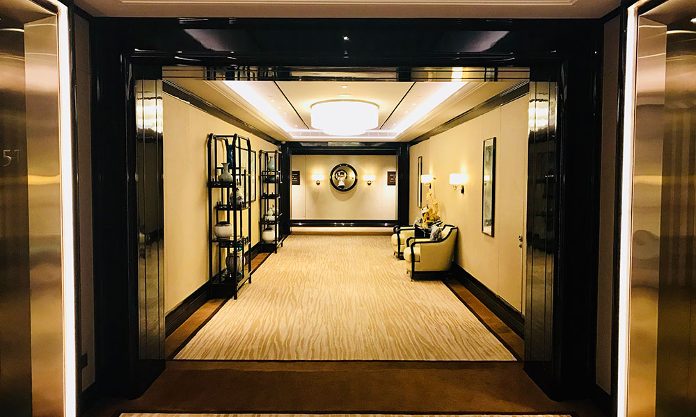 长沙运达瑞吉酒店大堂 (1)