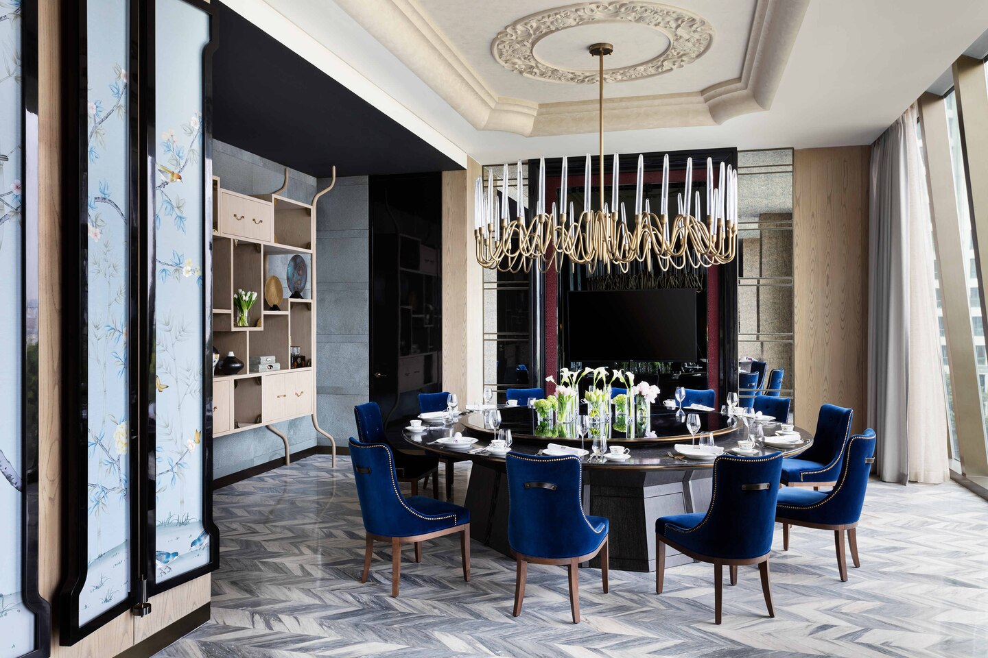 上海JW万豪侯爵酒店餐厅家具