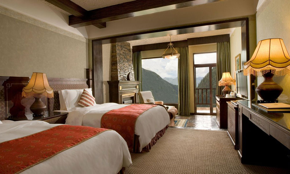 九寨沟天堂洲际酒店客房 (2)