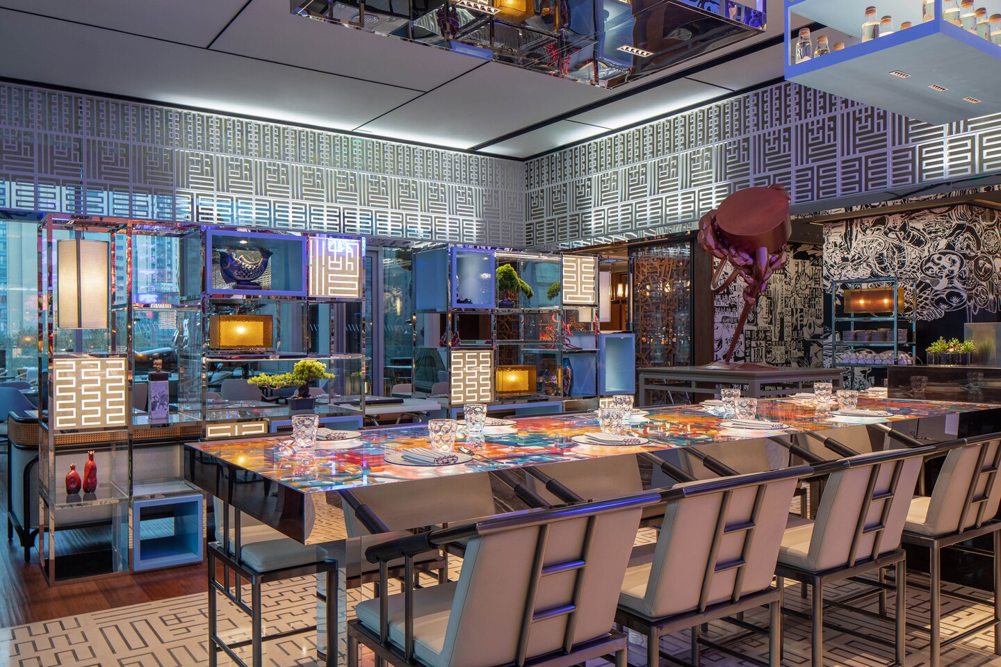 成都W酒店餐厅家具