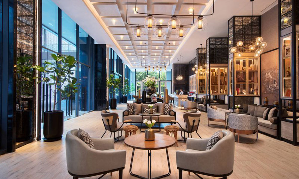 泰国曼谷su万豪大堂 (2)