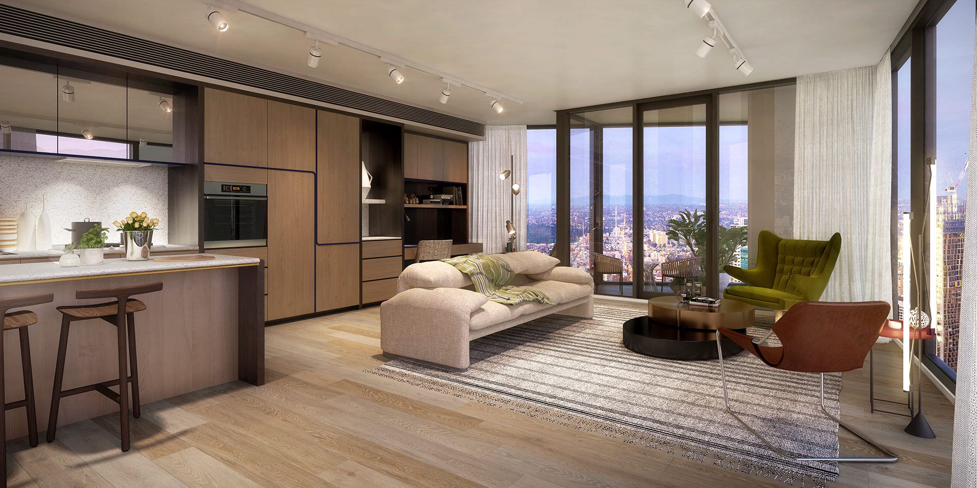 墨尔本Swanston Central公寓 (4)