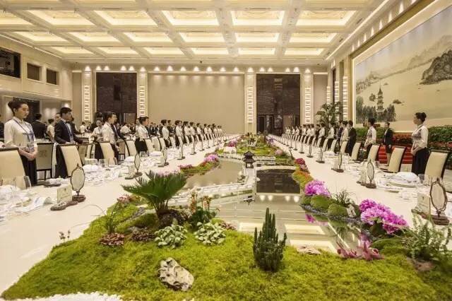 浙江西子宾馆2016杭州G20国宴餐厅家具 (5)