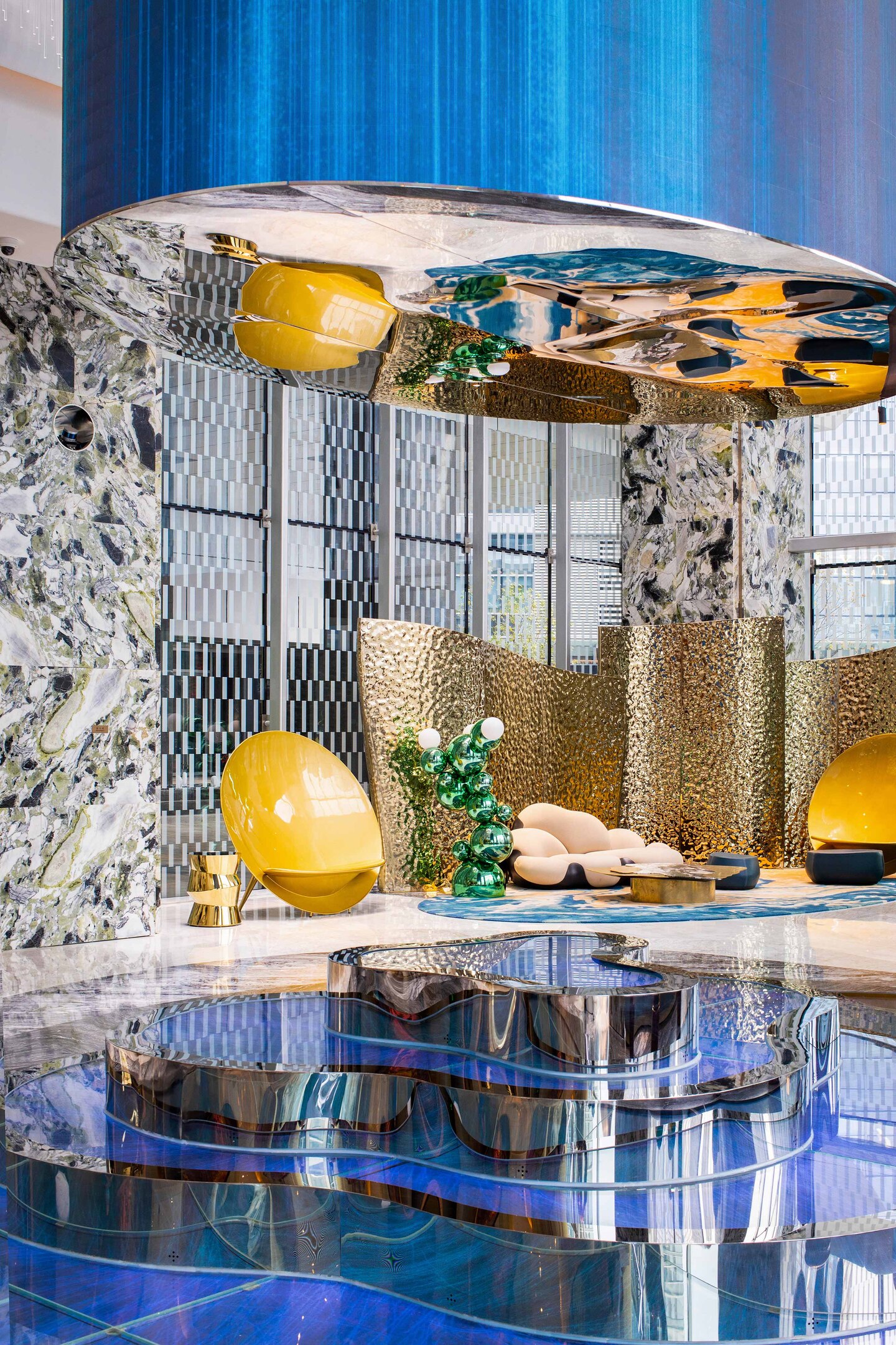 成都W酒店大堂家具 (1)