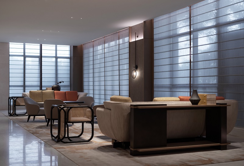 海南澄迈蔚景温德姆酒店大堂家具 (2)