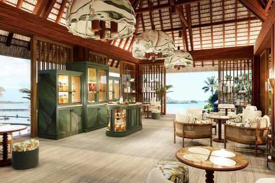 毛里求斯四季酒店公区家具