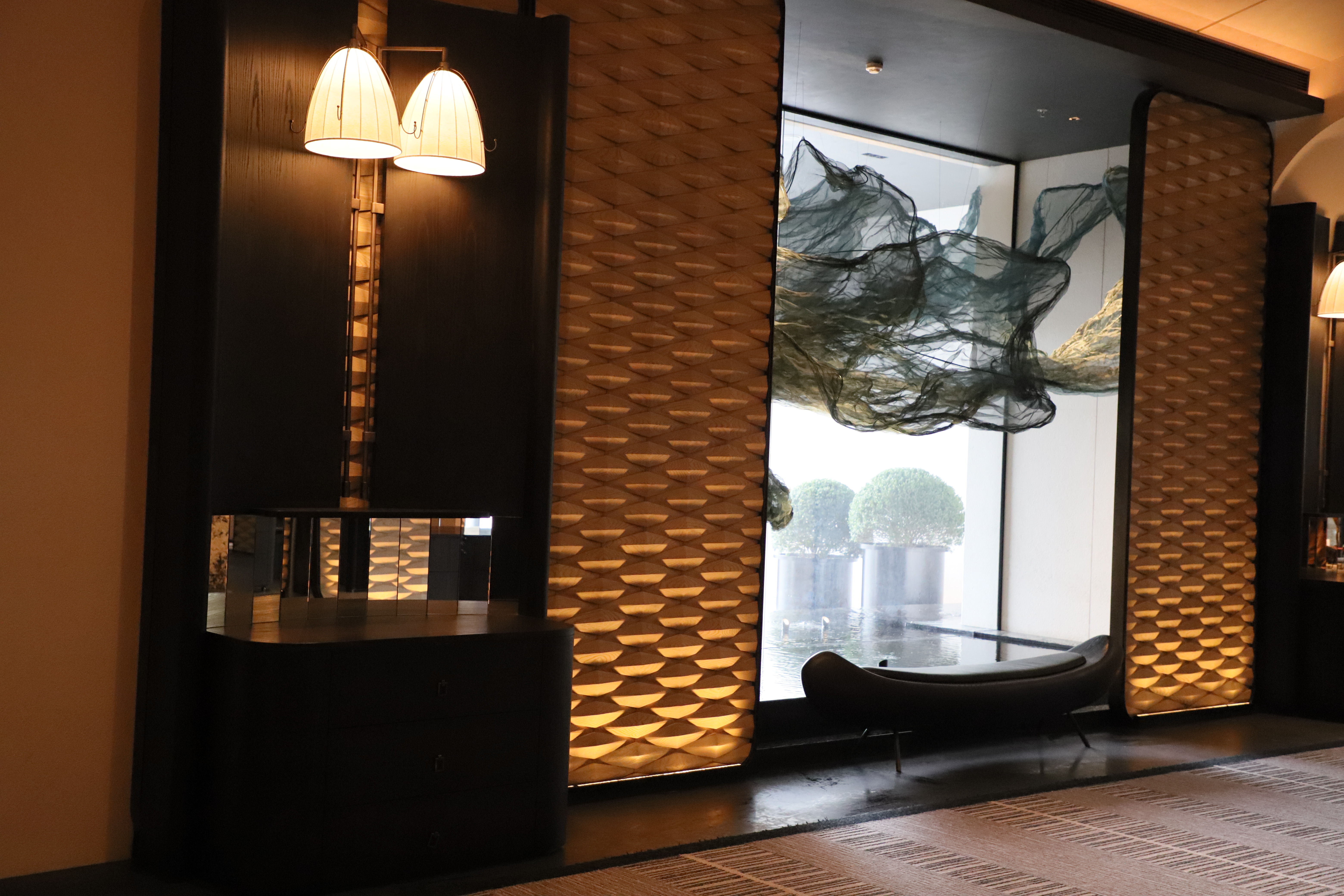 深圳京基华邑酒店屏风