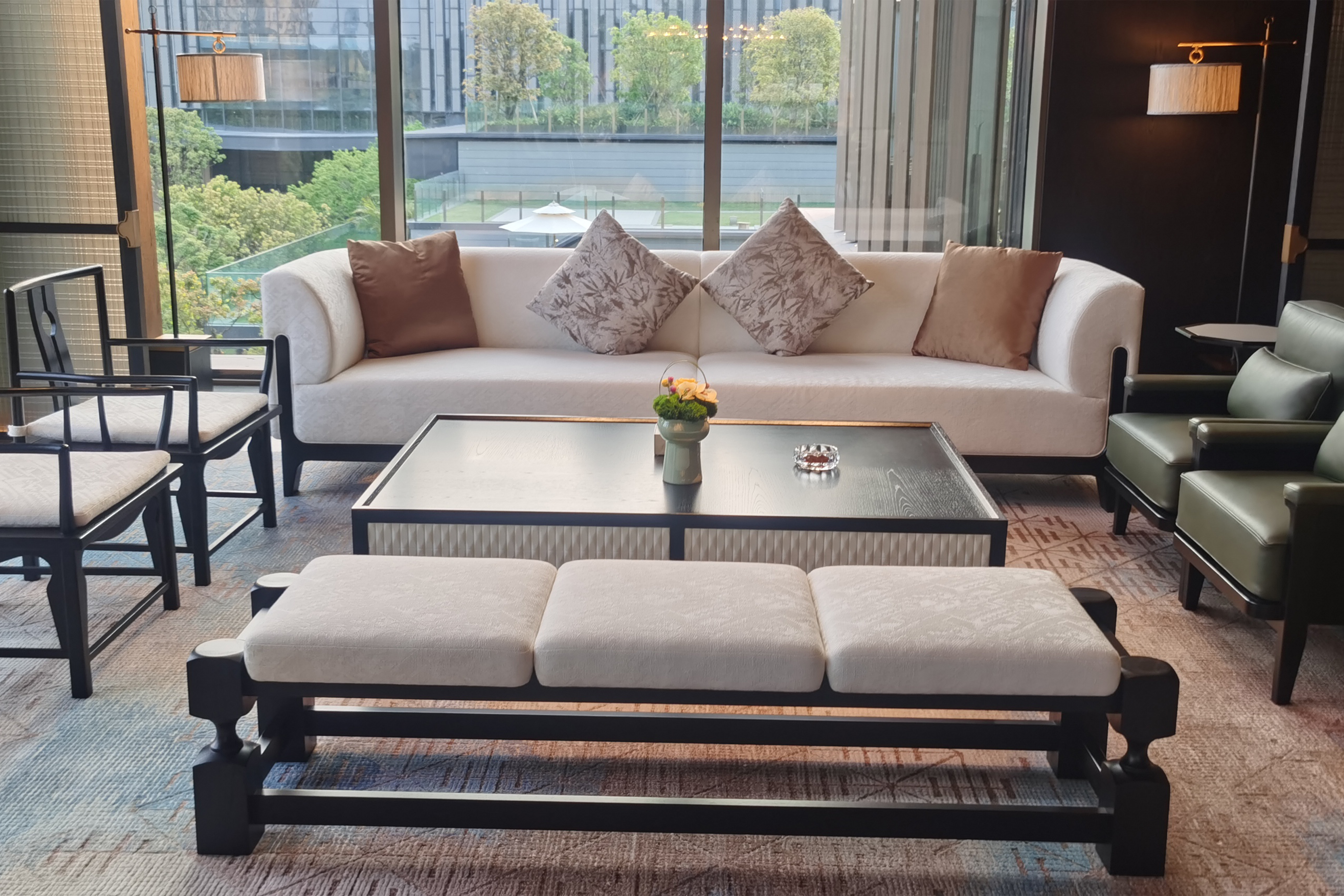 珠海正方香山迎宾馆美高梅华府酒店餐厅家具